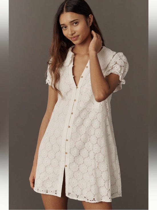 Pilcro Dresses & Skirts - NWT Pilcro Keira Lace Mini Dress